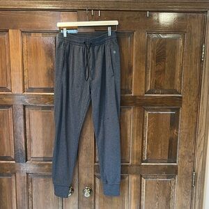 Gaiam Men's Restorative Jogger Pants Active Grey Size Small Slim Sweatpants